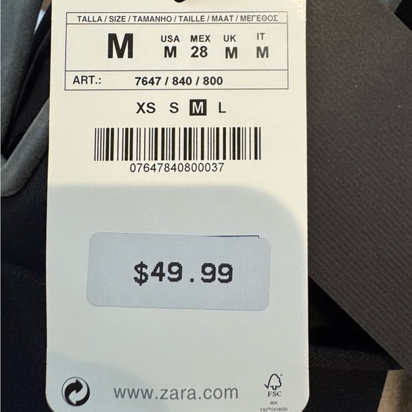 Zara little black dress - Picture 4 of 4